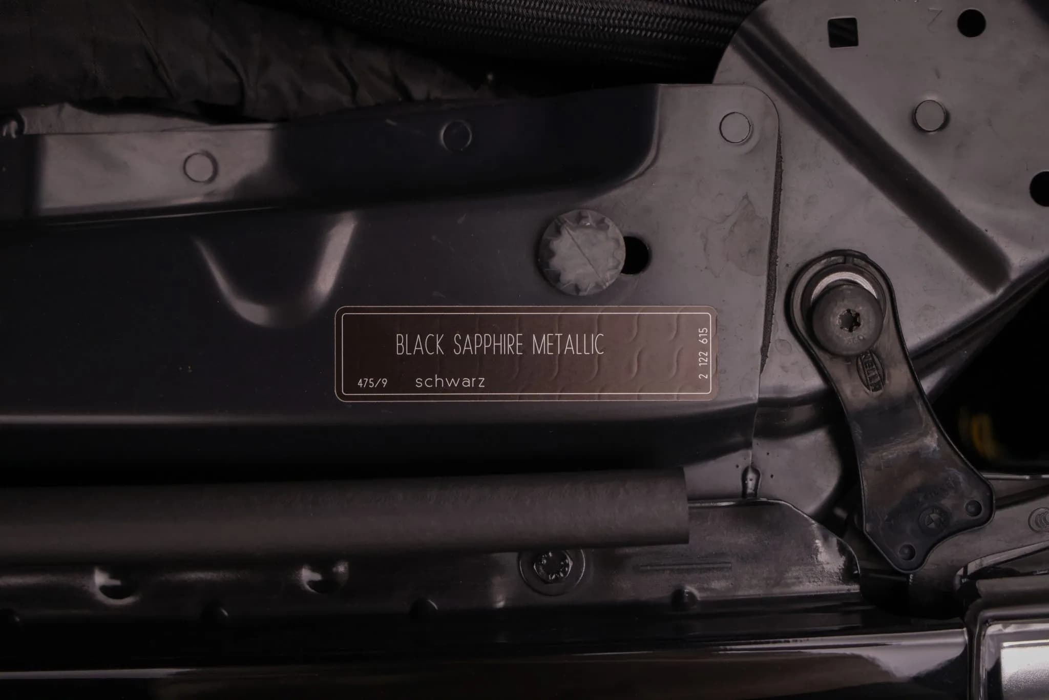 2008 BMW M5 Sedan — Numbers & documentation 4