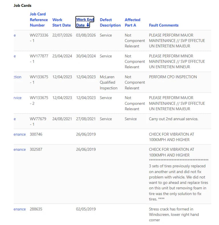 2019 McLaren 570S Spider — Numéros et documentation 2